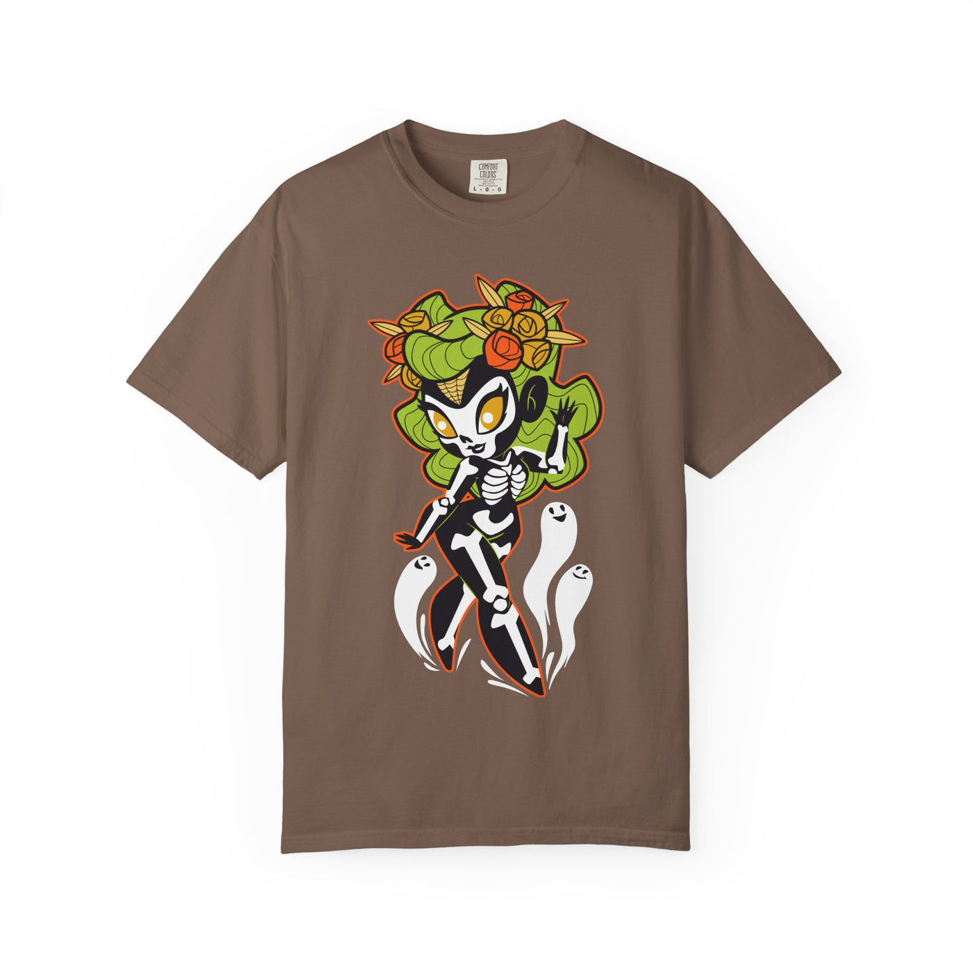Sugar Skull Tee - Fun Cartoon Halloween Shirt Gift - Sinful Threads