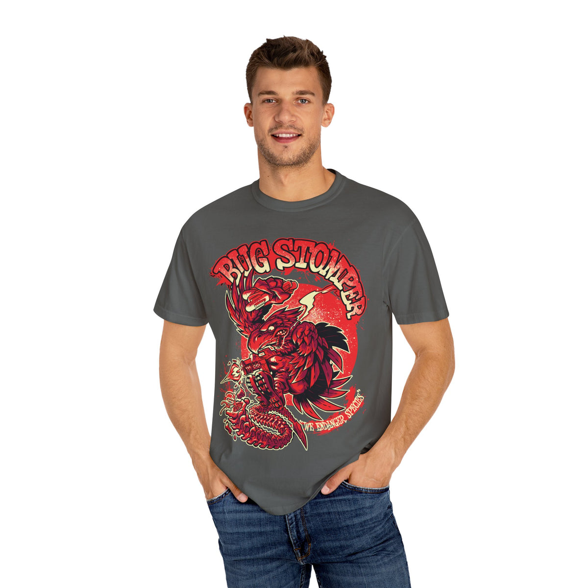 Aliens Movie Tee - Colonial Marines Bug Stomper Sci-Fi Shirt