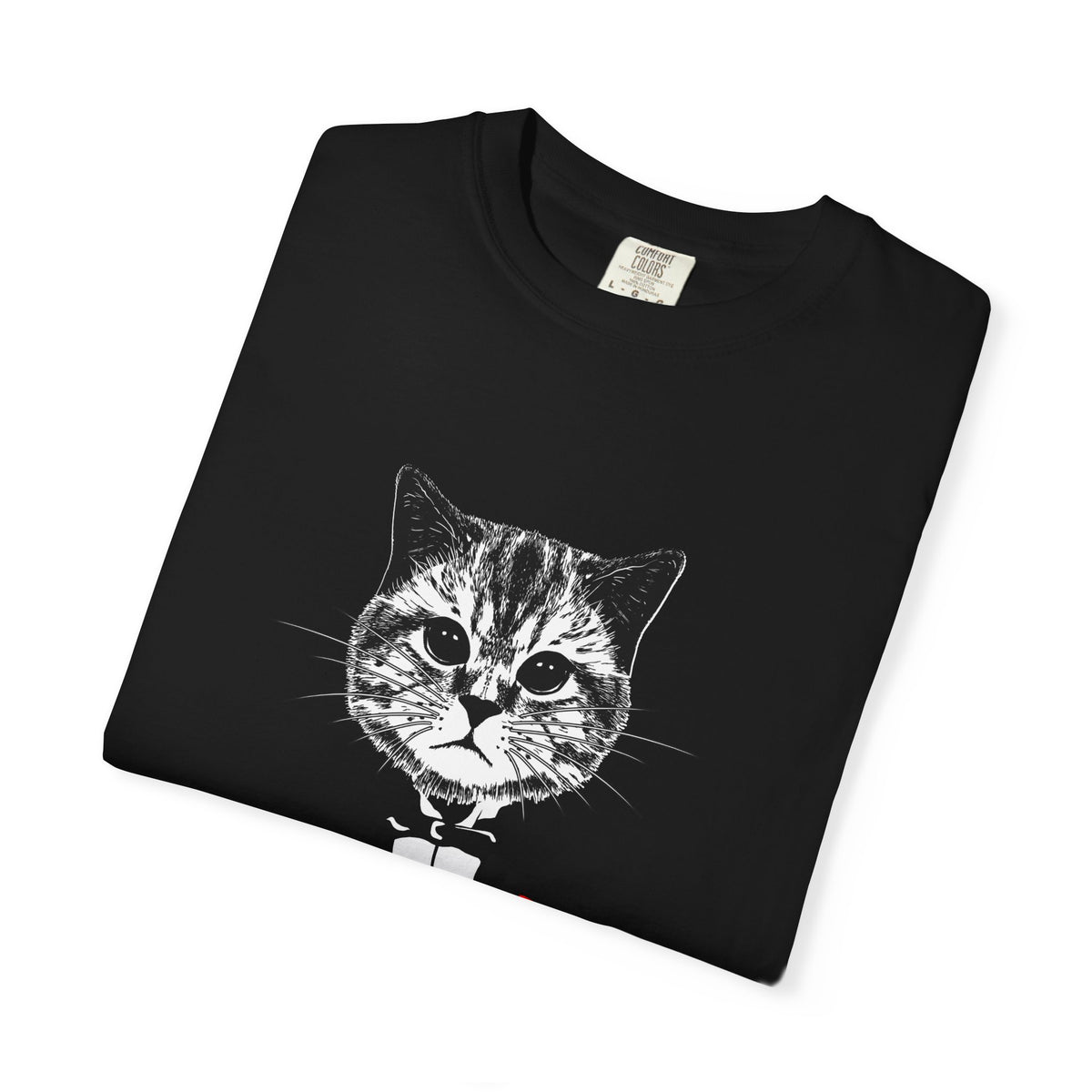 Cat Father Tee - Funny Kitten Shirt - Tuxedo Graphic Tee