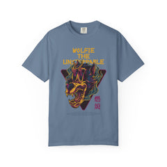 Fierce Wolfie The Unstoppable Graphic Design T-Shirt
