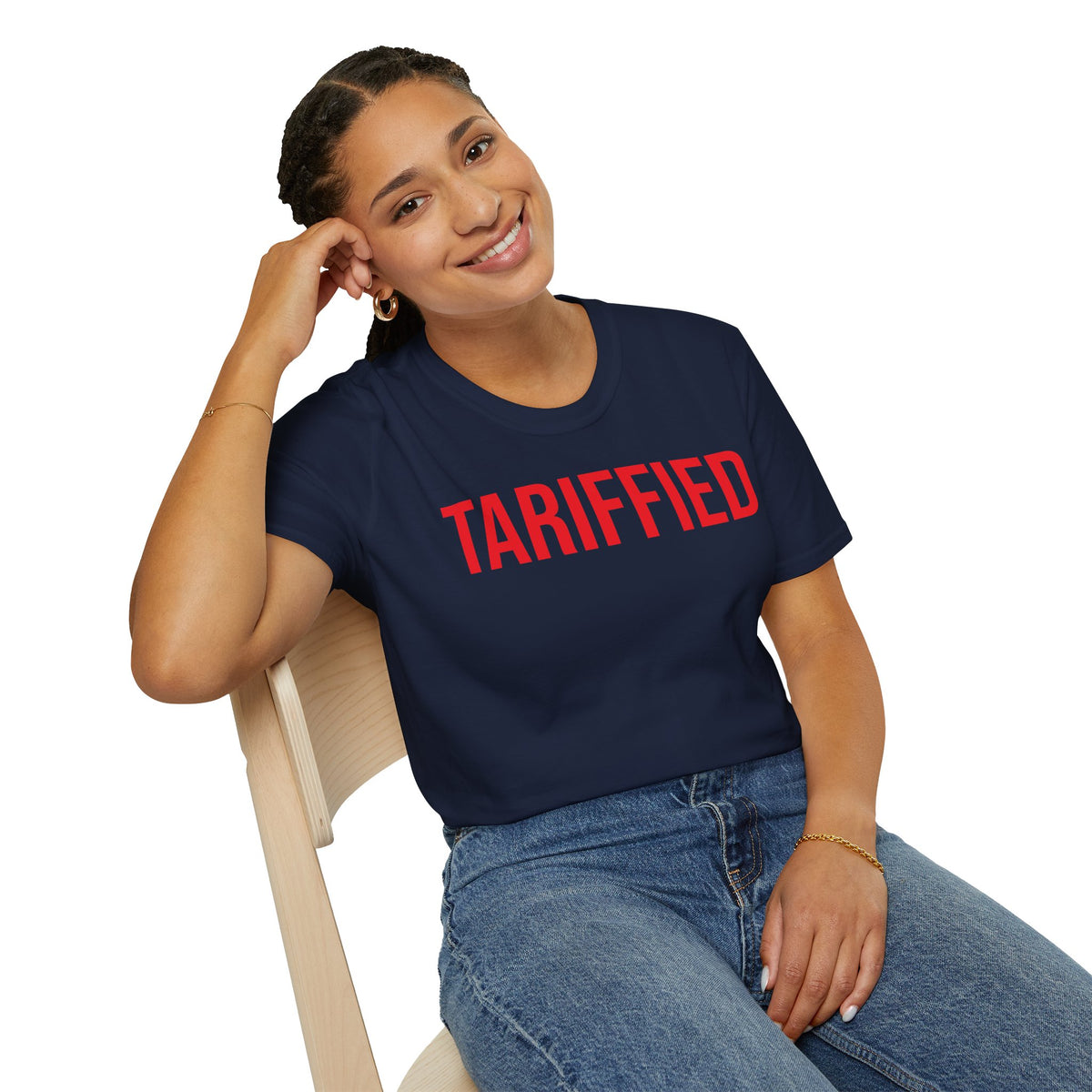 Tariffied Graphic Tee - Political Satire & Economic Commentary