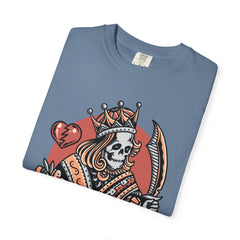 Skull King Hearts Shirt - Playing Card Tee, Unique Poker Gift