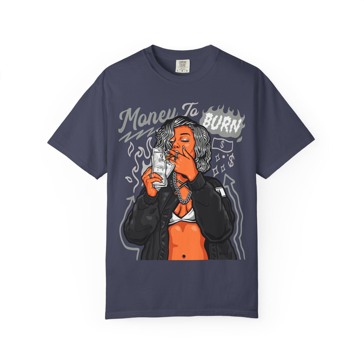 Money Graphic Tee – Luxury Streetwear