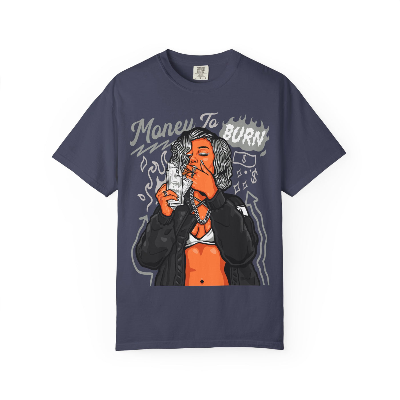 Money Graphic Tee – Luxury Streetwear - Sinful Threads