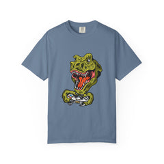 Dino Gamer Rex with Controller Video Game Fan T-Shirt