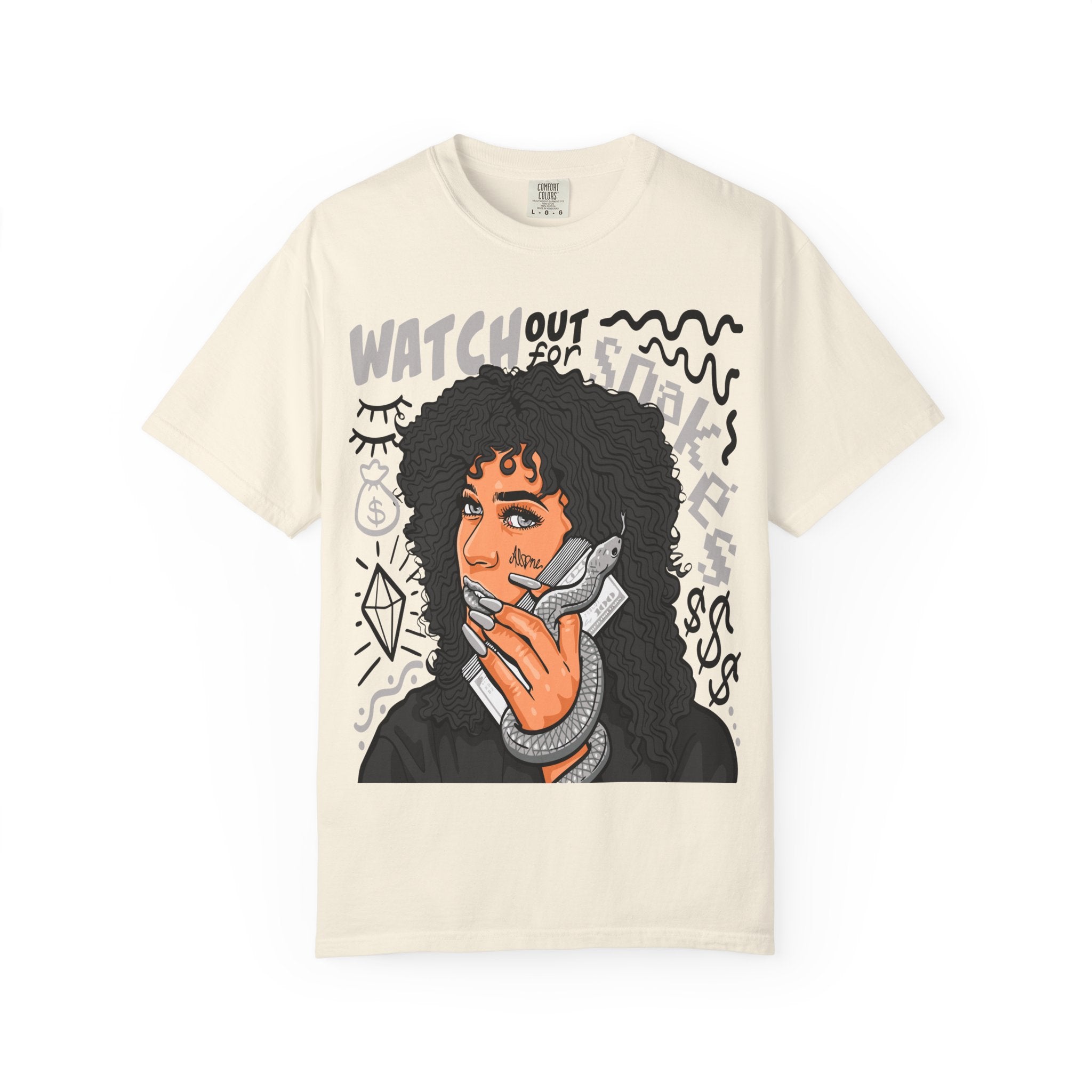 Watch Out Snakes Boss Woman Money Shirt - Sinful Threads