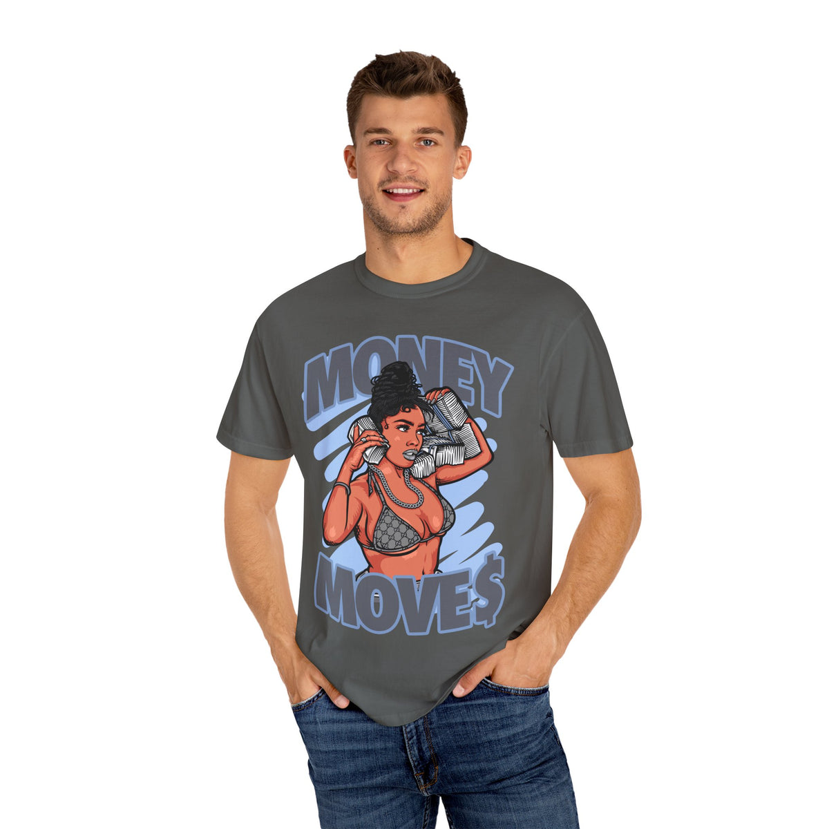 Boss Babe Graphic Tee - Money Moves Entrepreneur Gift