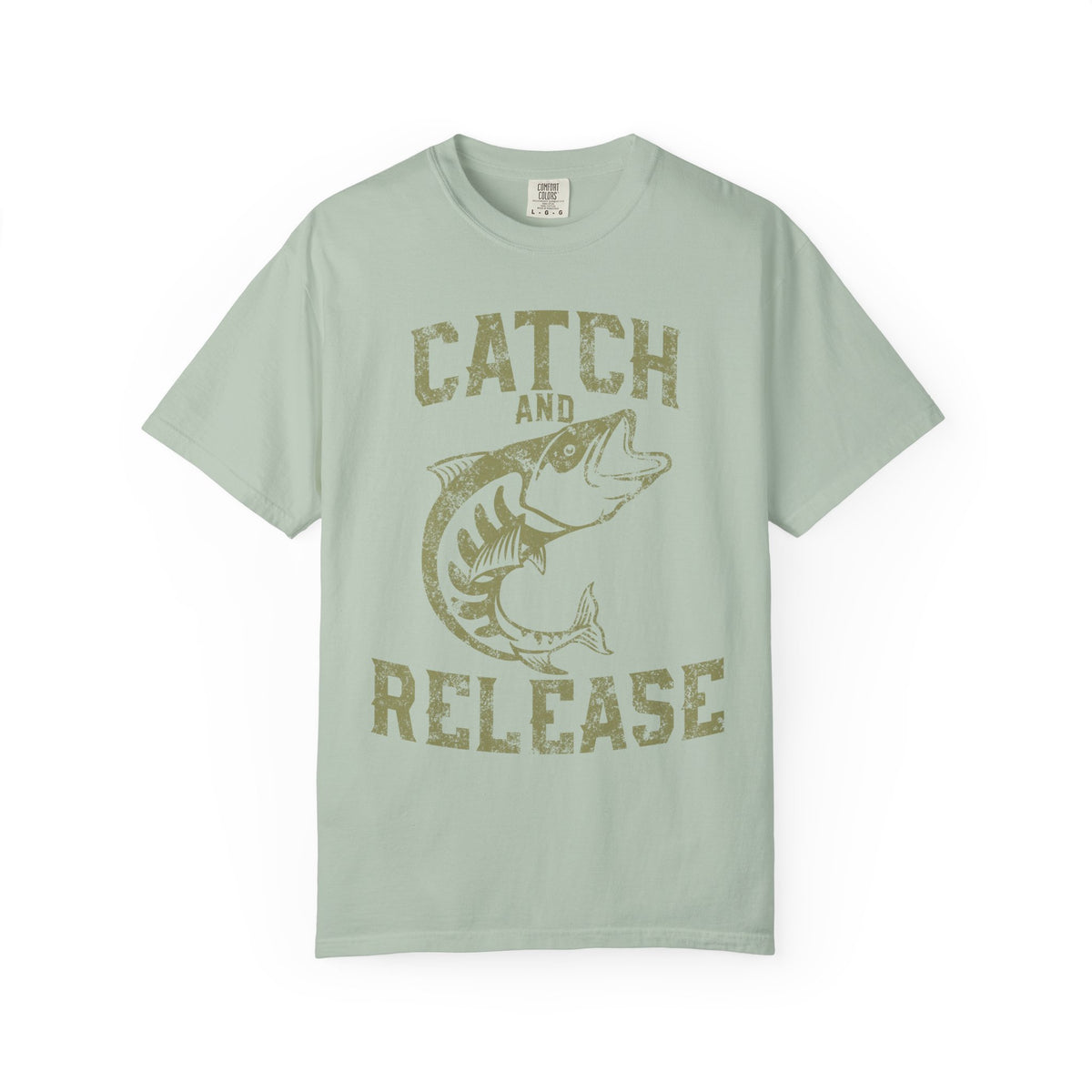 Catch And Release Fishing Graphic Artwork Design T-Shirt