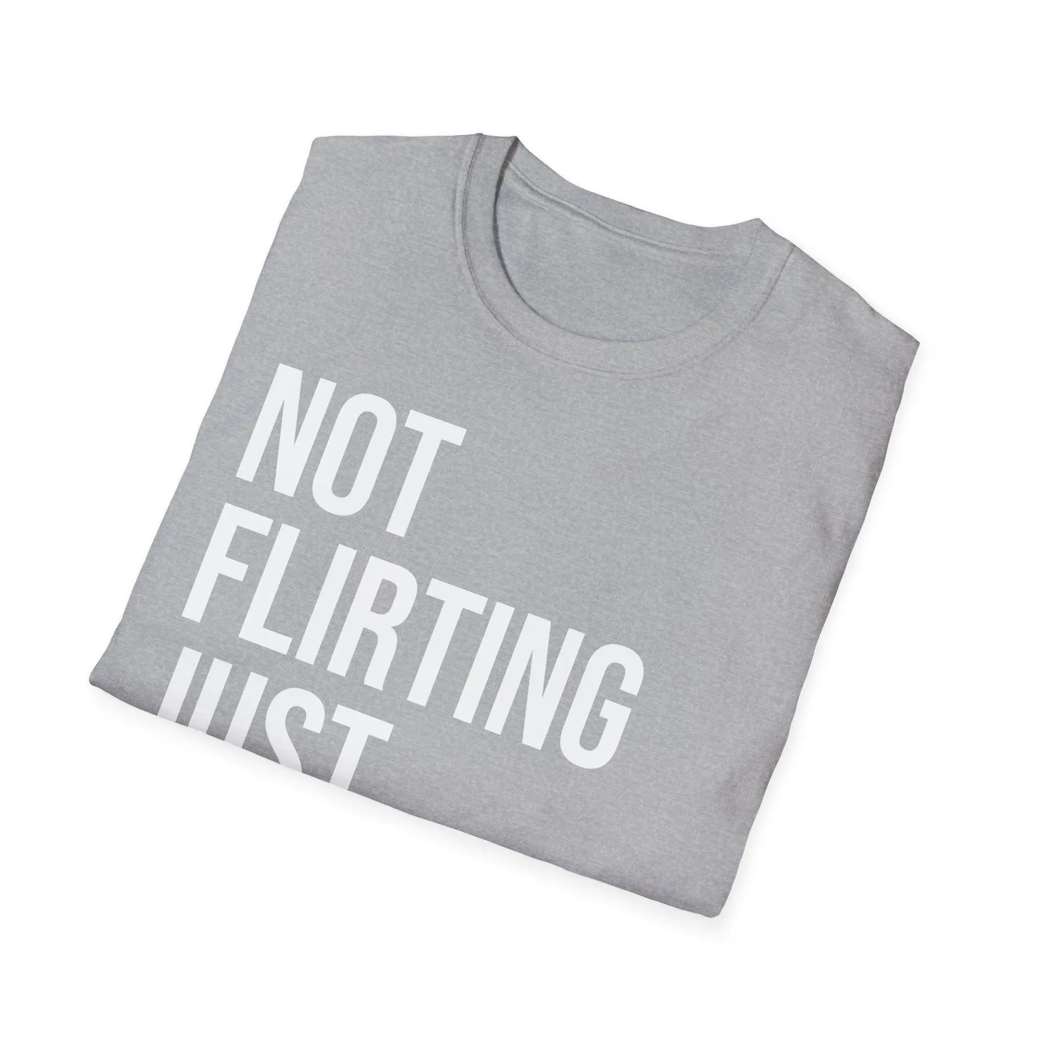 Not Flirting Just Autistic Shirt - Autism Awareness Apparel Printify