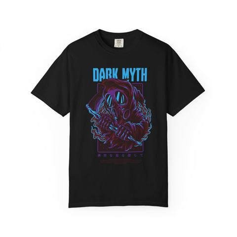 Dark Myth Grim Reaper Artwork Unisex Relaxed Fit T-Shirt