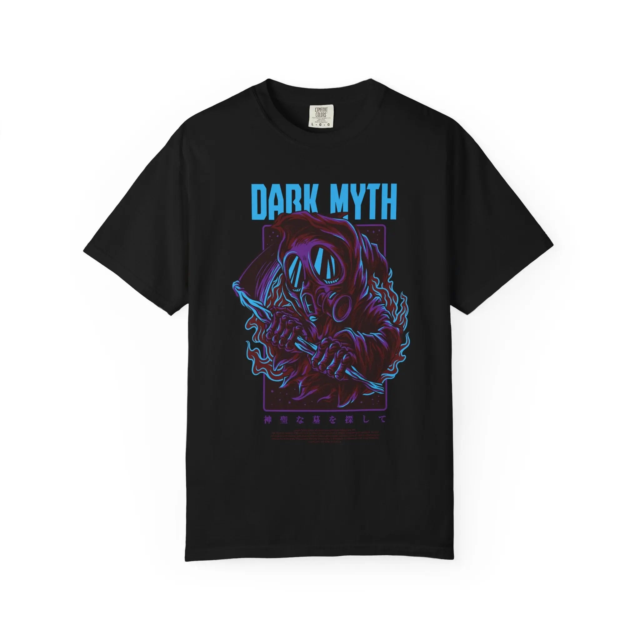 Dark Myth Grim Reaper Artwork Unisex Relaxed Fit T-Shirt - Sinful Threads