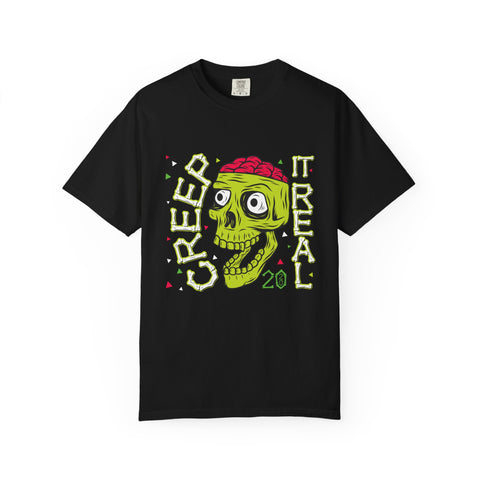 Funny Zombie Shirt - Keep It Real Tee - Brains Out Humor