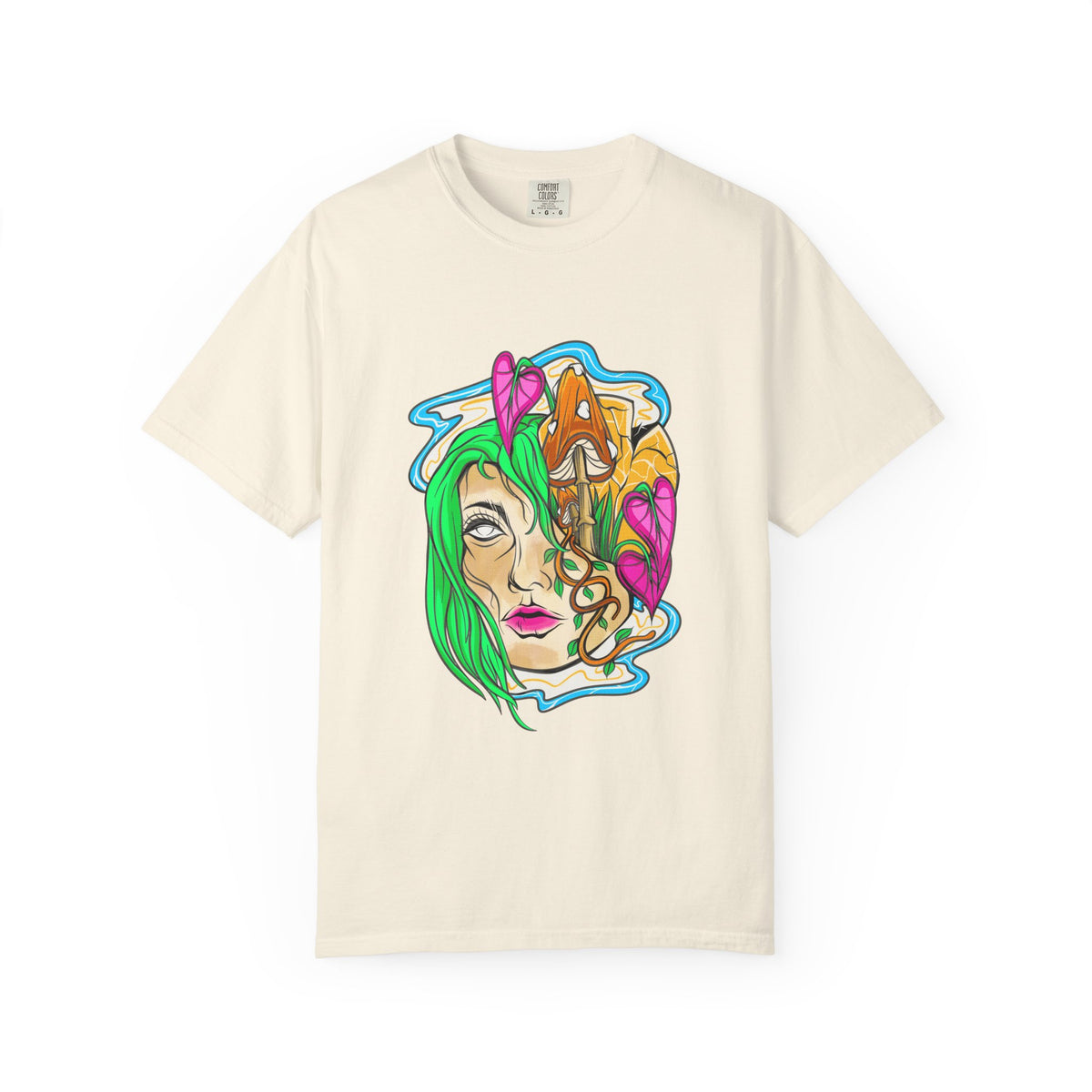 Fairy Core Shirt - Surreal Nature Art - Mushroom Lover Gift