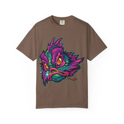 Monster Fish Tee - Fantasy Colorful Sea Creature Shirt - Sinful Threads