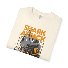 Shark Attack Bold Graphic Unisex T-Shirt