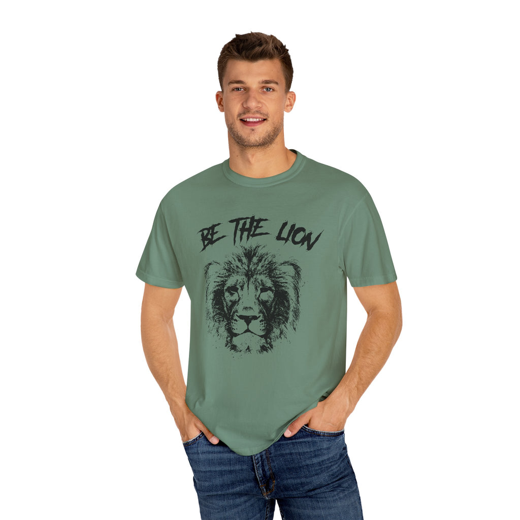 Motivational Lion Shirt - Be The Lion Print Tee - Sinful Threads