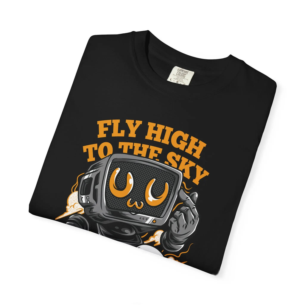Fly High To The Sky Retro TV Character T-Shirt - Sinful Threads