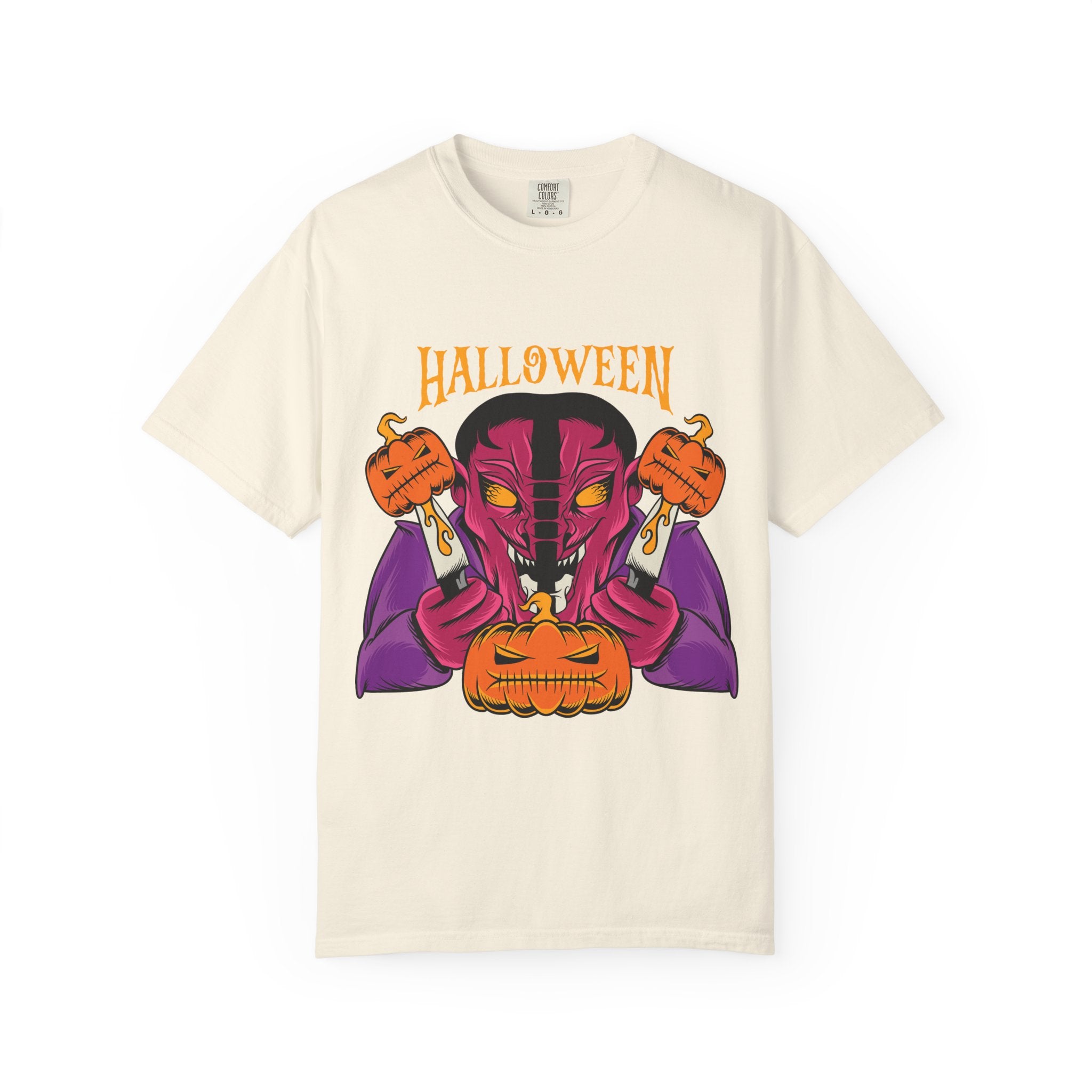 Devil halloween tee - Spooky Monster Shirt - Scary Fun - Sinful Threads
