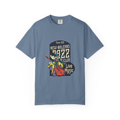 New Orleans Jazz Shirt - Jazz Club Skull Tee, NOLA Music Gift