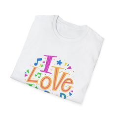 I Love K-Pop T Shirt - Korean Wave Fandom Pride & Culture