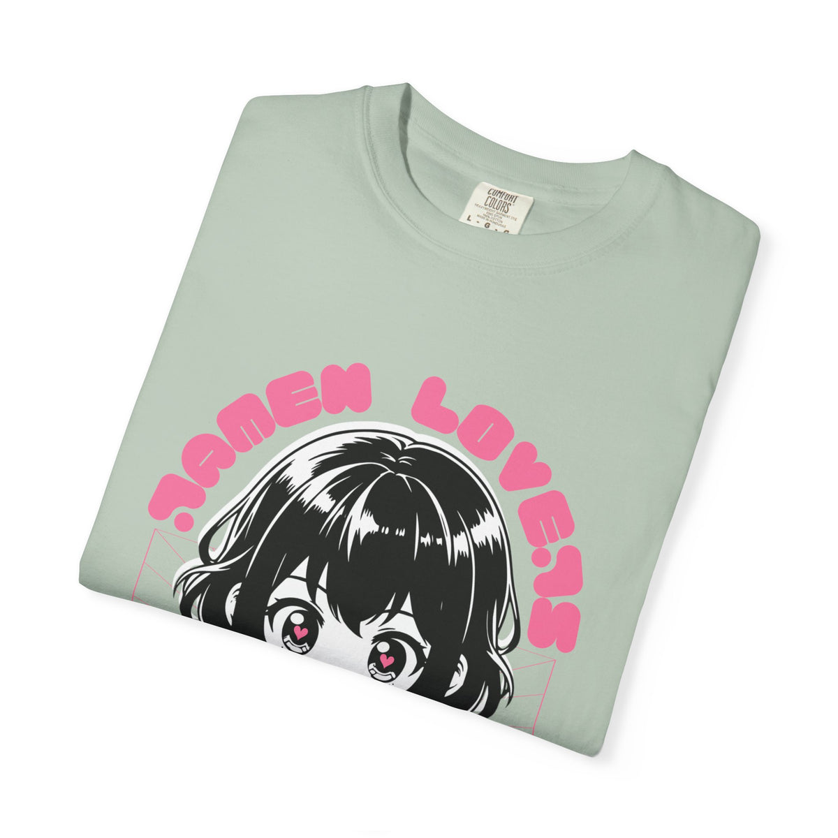 Ramen Lovers Tee - Romantic Anime Girl - Kawaii Gift