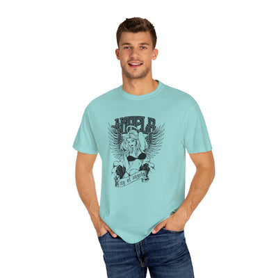 City of Angels Urban Angel Girl with Wings Graphic T-Shirt - Sinful Threads