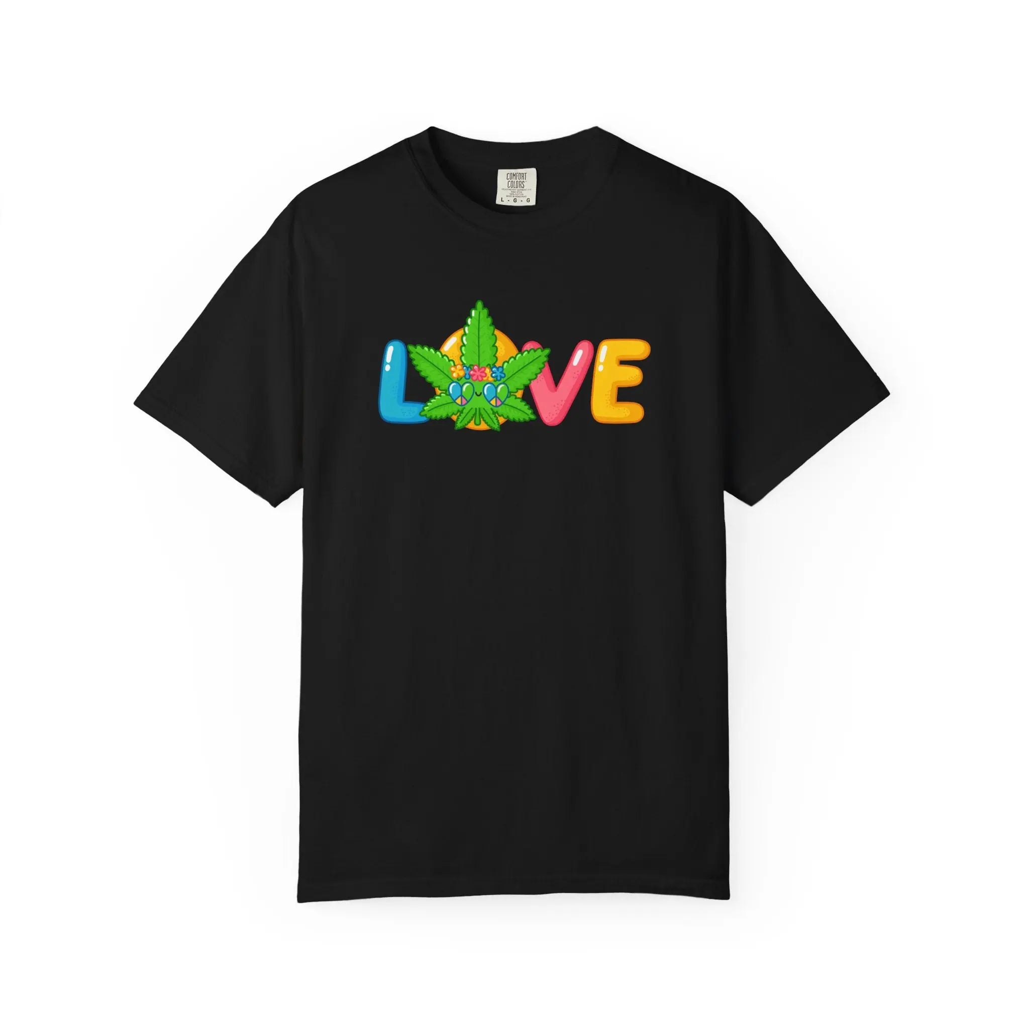 Love Stoner Graphic Shirt - Buy Minimalist Cannabis Valentine Gift - Sinful Threads