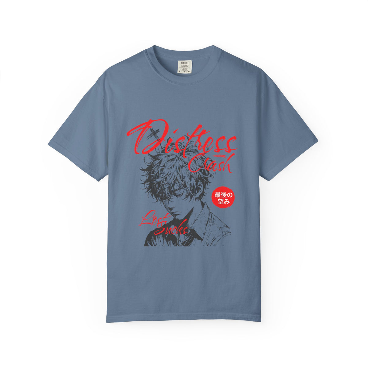 Edgy Manga Tee - Japanese Anime Graphic Streetwear