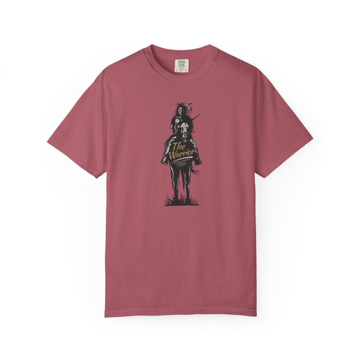The Warrior Original Hunter with Horse Graphic T-Shirt