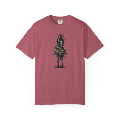 Native American Graphic Tee Warrior Horse - Cultural Art - Sinful Threads