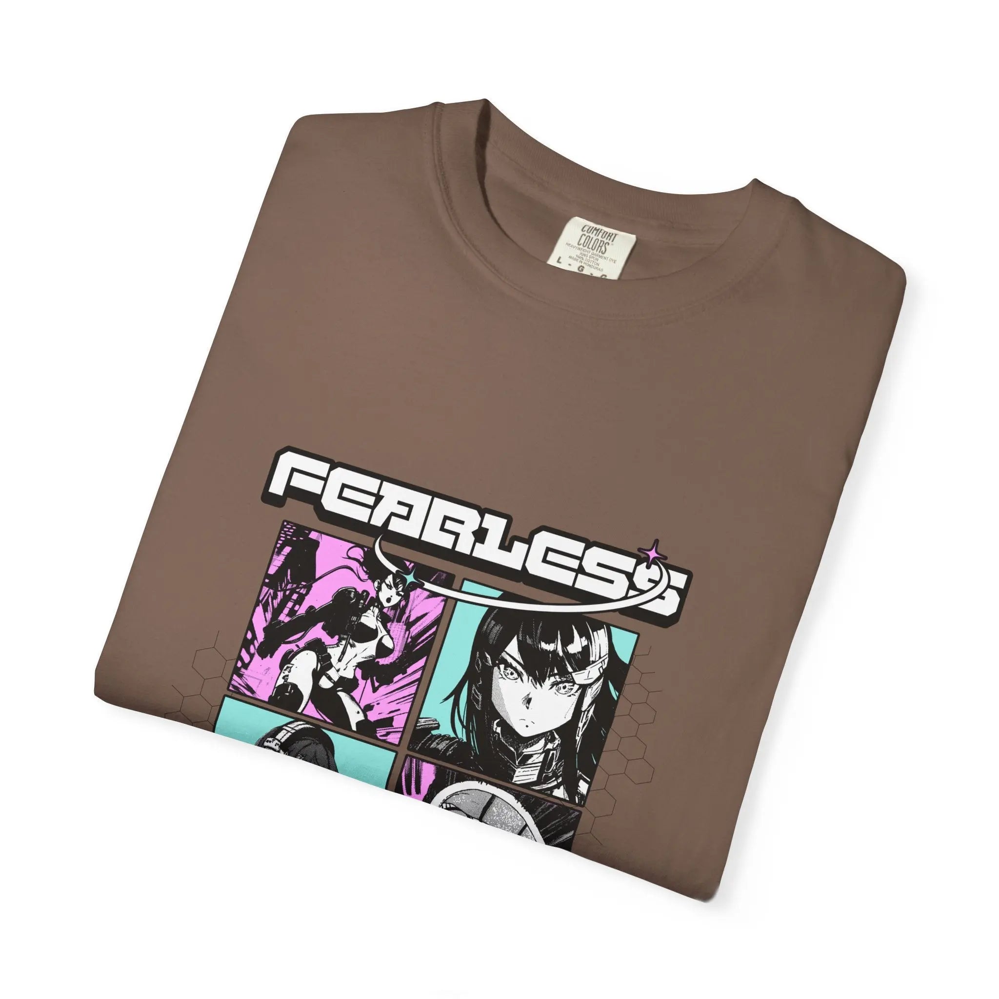Fearless Soul Tee - Anime Manga Bold Aesthetic Graphic - Sinful Threads