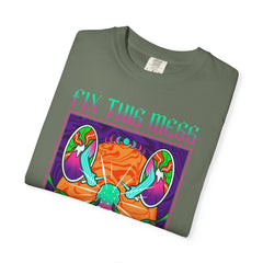Psychedelic Art Tee - Trippy Design Tee - Surreal Art Gift - Sinful Threads