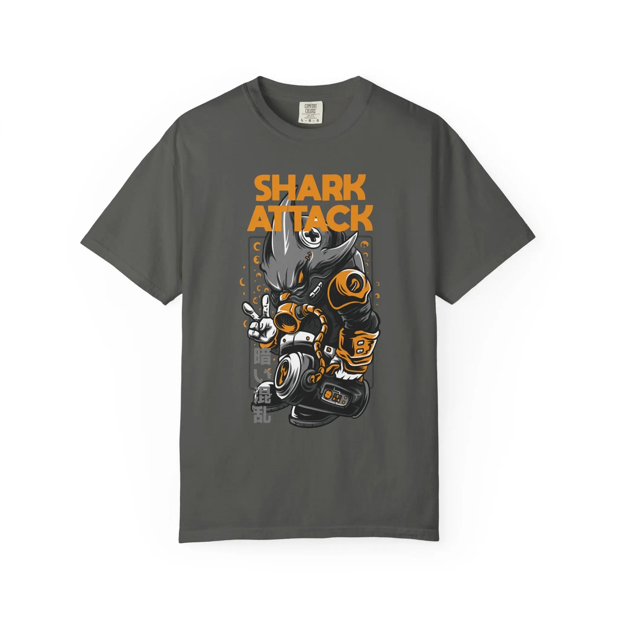 Shark Attack Bold Graphic Unisex T-Shirt - Sinful Threads