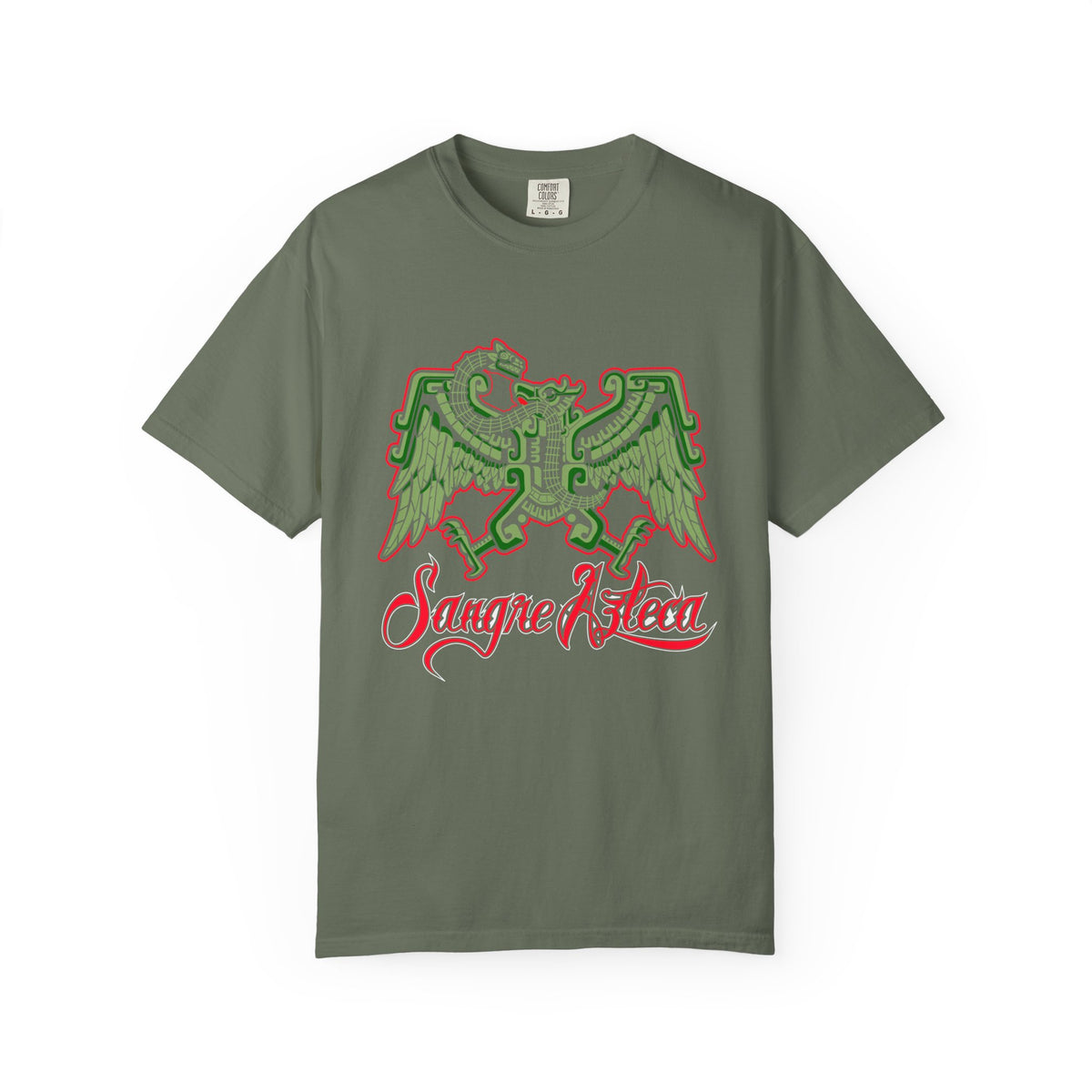 Sangre Azteca Tee - Mexican Pride Aztec Eagle Heritage