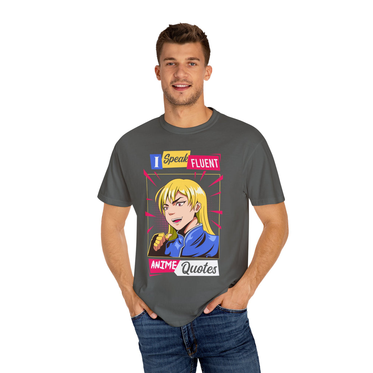 Anime Fluent Shirt – Fluent in Anime Tee Funny Otaku Manga Girl