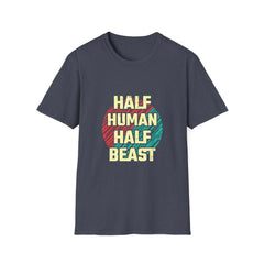 Half Human Half Beast T Shirt - Sinful Threads