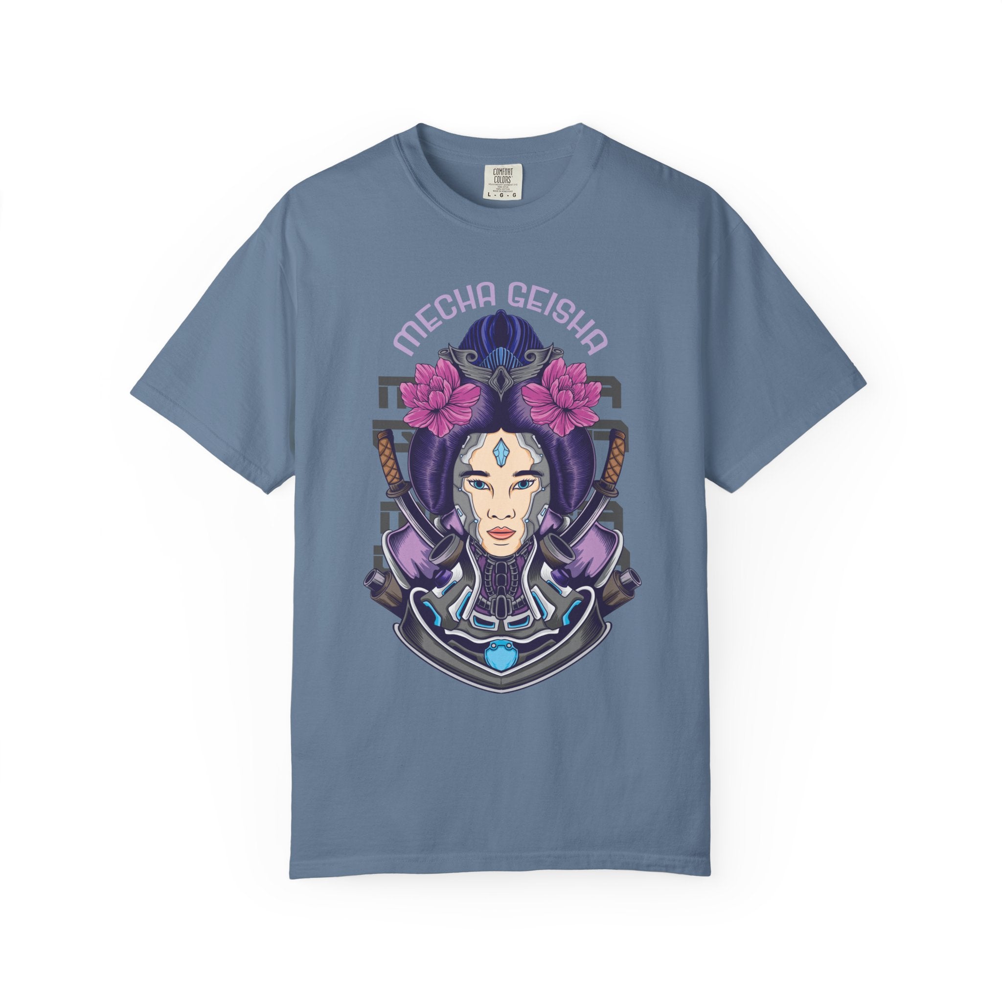 Mecha Geisha Shirt - Cyborg Geisha Gift - Japanese Robot Top - Sinful Threads