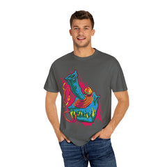 Surreal Gaming Tee - Monster Joystick Shirt for Arcade Fans