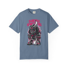 Samurai Something Dark Distressed Design T-Shirt