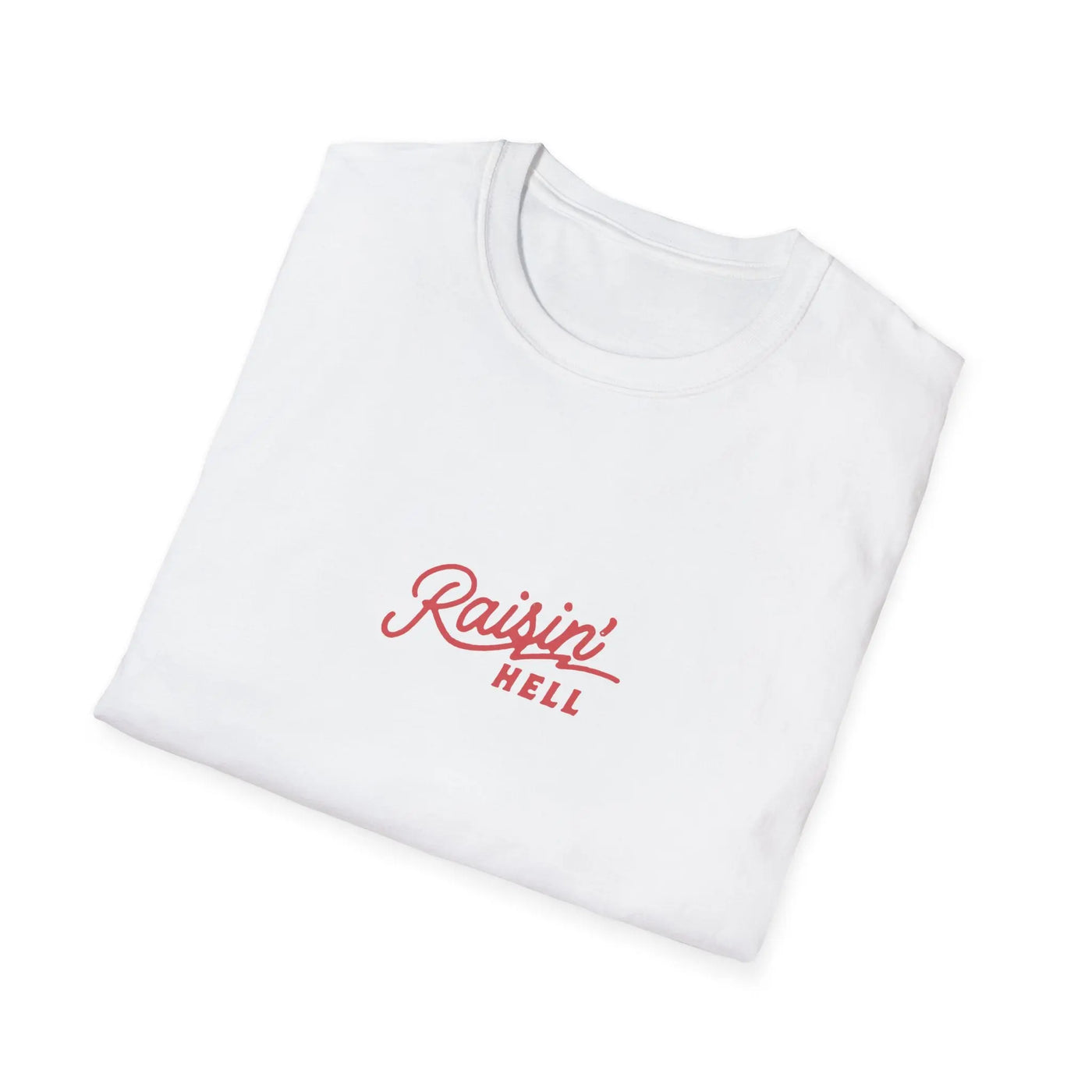 Raising Hell Graphic T-Shirt - Bold Rebellious Design Tee Printify