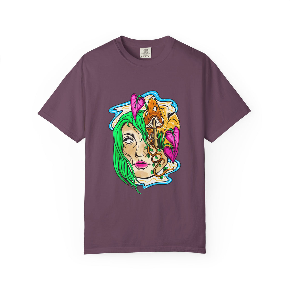 Fairy Core Shirt - Surreal Nature Art - Mushroom Lover Gift