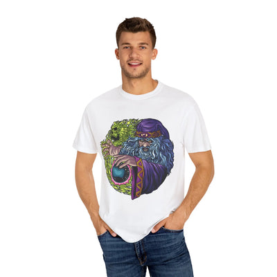 Mystic Skull Shirt – Sorcerer Skull Tee Magic - Sinful Threads