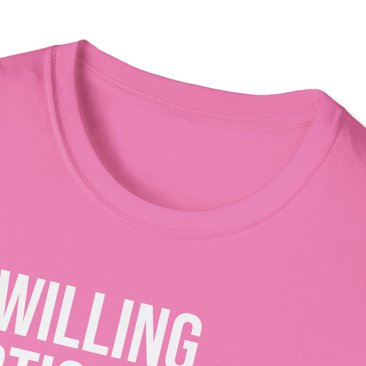 Funny Social Observation Shirt - Unwilling Participant Tee