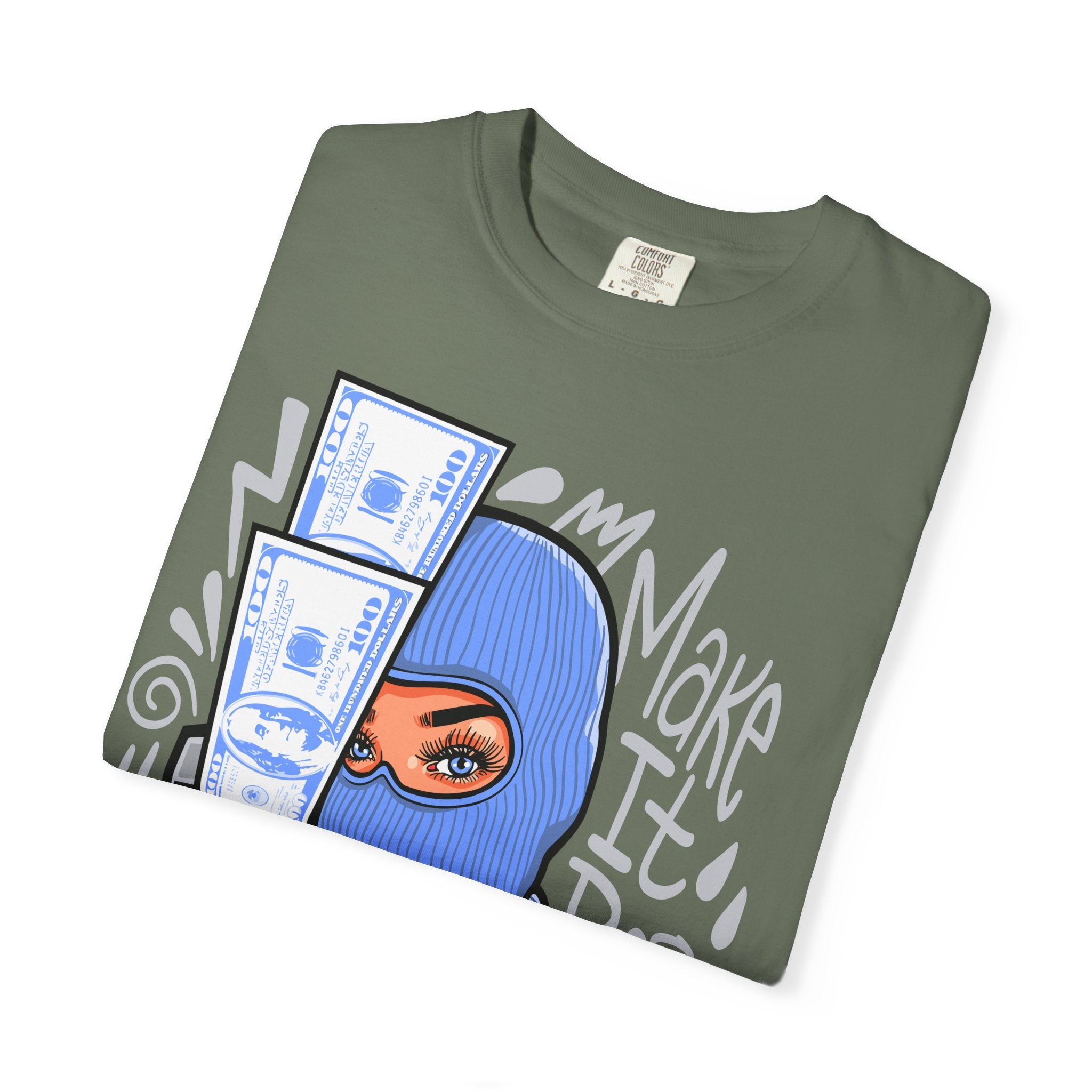 Money Gangster Shirt - Make It Rain Girl Tee for Hip Hop Fans - Sinful Threads