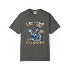 Start Strong Finish Stronger Fitness Movement Since 1984 T-Shirt