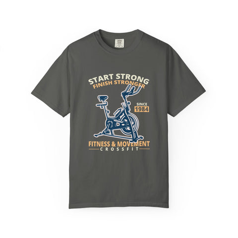 Start Strong Finish Stronger Fitness Movement Since 1984 T-Shirt