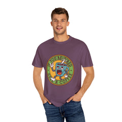 Funny Coffee Shirt - Tired Needs Coffee - Sarcastic Quote Tee