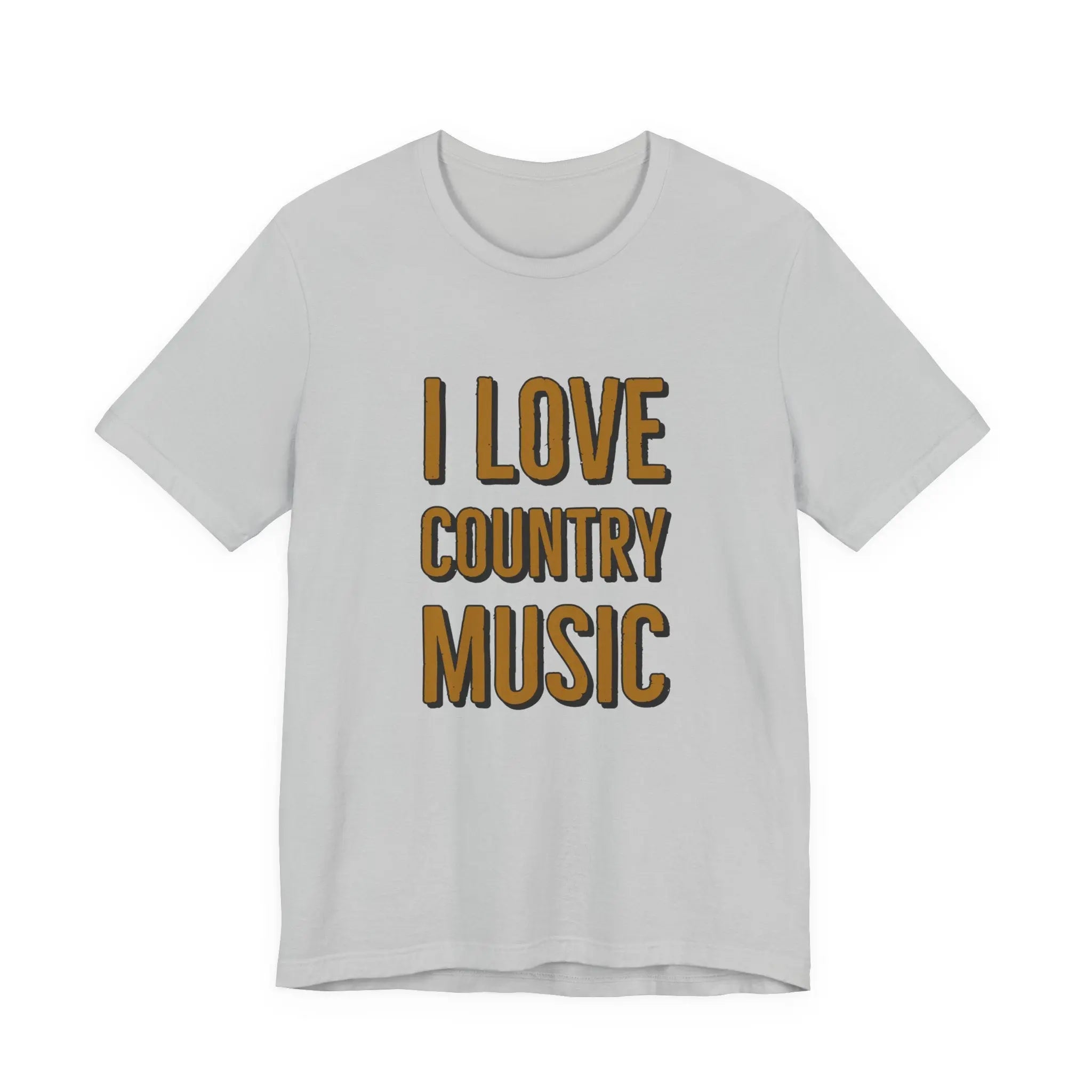 I Love Country Music Graphic Tee - Country Fan Festival Shirt Printify