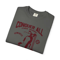Conquer All Fitness Movement Gym Equipment T-Shirt