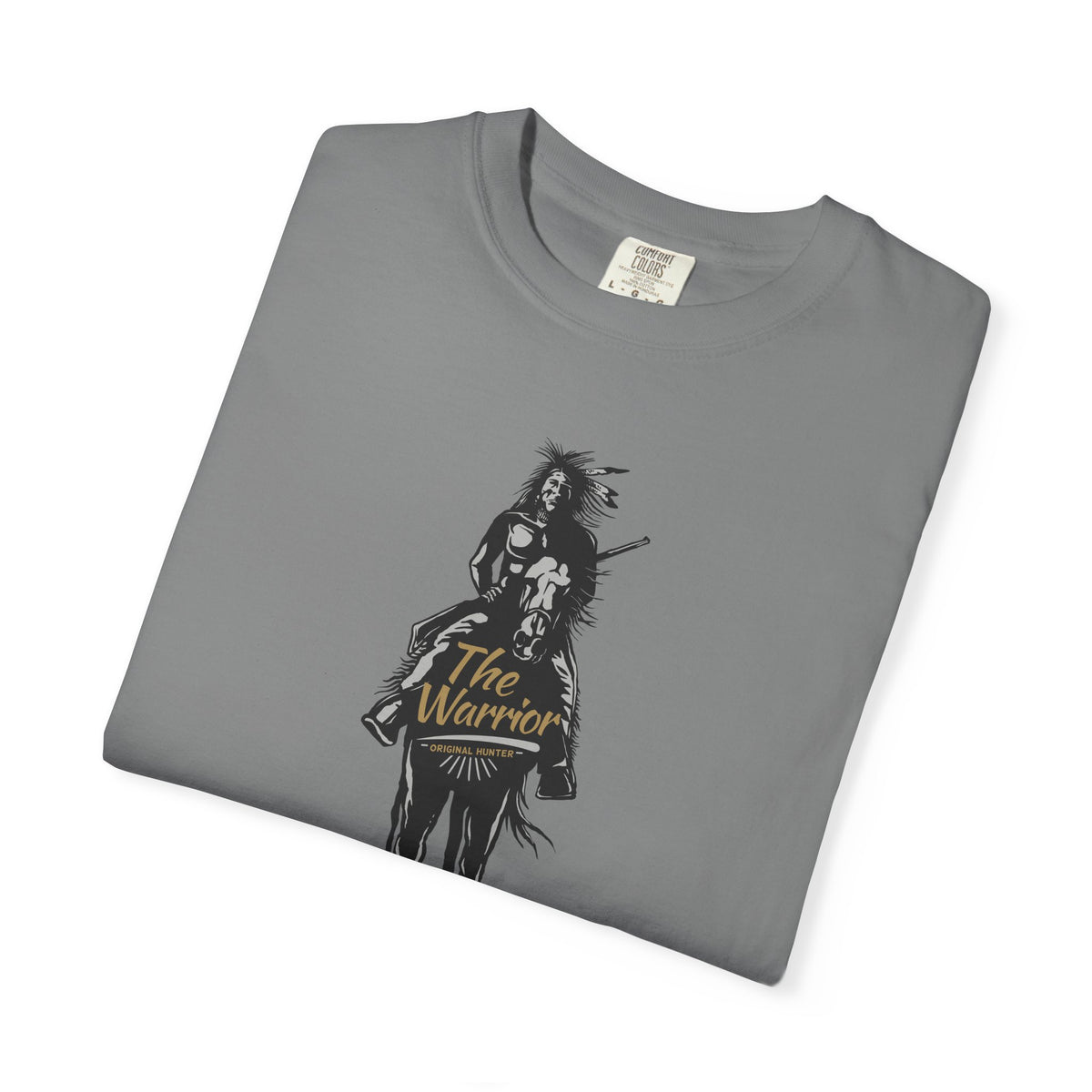 The Warrior Original Hunter with Horse Graphic T-Shirt